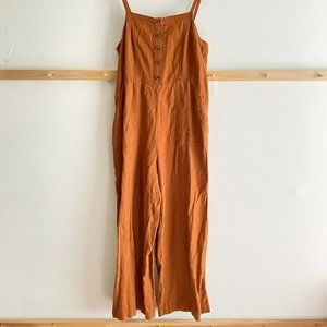 Old Navy M Linen Jumpsuit